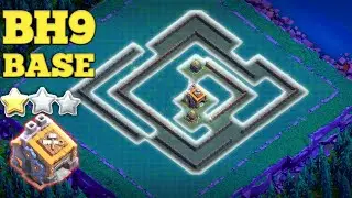 "New Best!BH9 BASE 2020 with COPY LINK/Best Builder Hall 9 Base !Clash of Clan