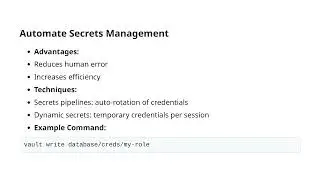 Master Secrets Management: An OWASP Guide