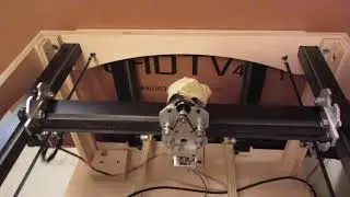 MR3DP - Mostly Routed 3D Printer - OpenBuilds Style Wheels On Resin Rails