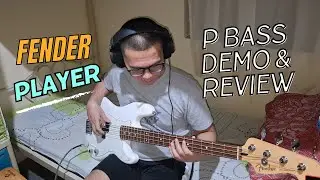 Fender Player Precision Bass Demo & Review (Tagalog)
