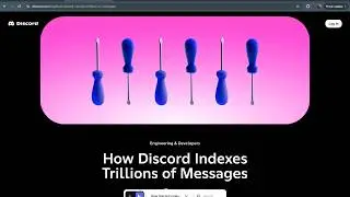 [Discord Engineering] How Discord Indexes Trillions of Messages