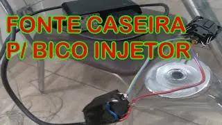 COMO FAZER UMA FONTE PARA BICO INJETOR EM 5 MINUTOS