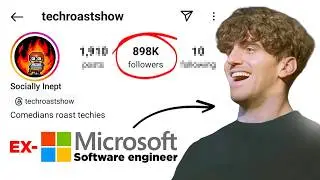 He Quit Microsoft USA To Roast Techies ! @techroastshow   @austinnasso   @techroastshow@somratdutta