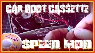 Car Boot Cassette Mod | Speed Modding a Personal Cassette Player | Lofi Tape Machine