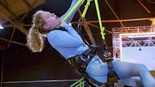 She Almost Got Strangled by the Zip Line?!💀【Collection】