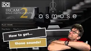 How the sounds for IRCAM with Osmose were made