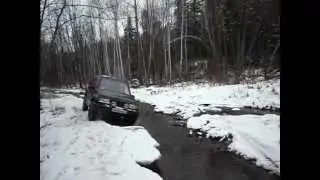 Выезд с Маномы. Апрель 2011 года