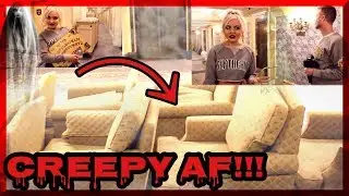 walking into a horror movie.. (CREEPY AF)
