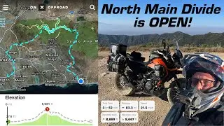North Main Divide Road is OPEN! Santiago Peak via Maple Springs to Ortega Highway