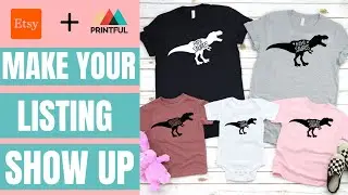 Why WON'T My Etsy Listing Show Up In PRINTFUL!