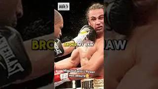 Can you believe he finished this fight? #boxing