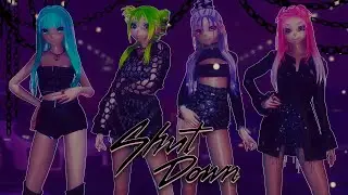 【 MMD + Model DL 】 ❥ ⌜Shut Down ▻ Blackpink * ˚ ✦ Collab with @Mati Zenin *｡ Happy New Year⌟
