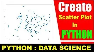 #9 How to Create Scatter Plot in Python | Python Matplotlib Hindi Tutorial 🔥🔥