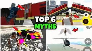🔥 Top 6 AMAZING Myths in Indian Bike Driving 3D | New Update - KXP VINEET YT