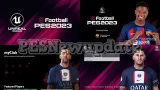 PES 2021 Menu Purple Edition 2022/2023 by PESNewupdate