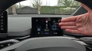 MG4 EV - Driver Display Information Panel Settings and Options