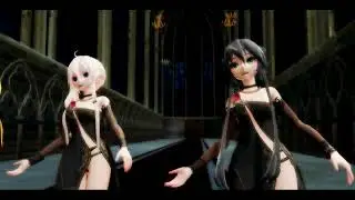 MMD Maboroshi no sora~Fiction Juction