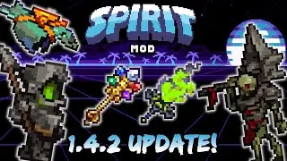TOP 10 Favorite Parts of the Terraria Spirit Mod 1.4.2 Update - Sinister Sands (tModLoader)