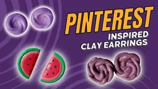 Unlock Your Inner Artist | DIY Clay Earrings | Step by Step Tutorial