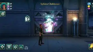 unlocked Inside Sphinx Clubhouse Rank 2 - Harry Potter Hogwarts Mystery
