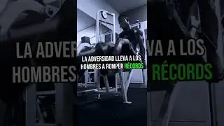 ASÍ SE CONSTRUYE O SE DESTRUYE A UN HOMBRE #hombresalfa #hombresdealtovalor #gym