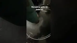 Como recuperar pele de bateria 