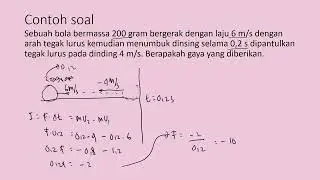 MOMENTUM DAN IMPULS KELAS X #fisikamudah