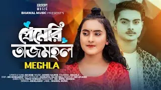 Premeri Tajmohol | প্রেমেরি তাজমহল | Meghla |  Khonodokar Rashed | Tiktok Viral Song 2024