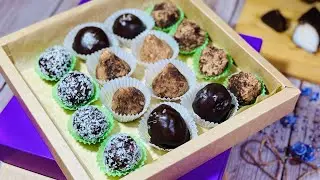 Коробка Конфет 🍭5 Видов конфет! Сладкий подарок своими руками в одной коробке!