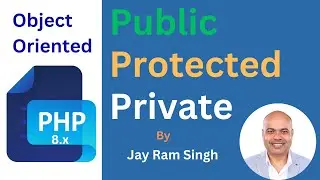 Part 15 | OOP(Object Oriented Programming) in PHP : Visibility | Public | Protected | Private