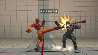 [SF4REMIX] Dhalsim Basic Combos (check description)