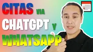 Agendar citas con ChatGpt y WhatsApp (Automáticamente)