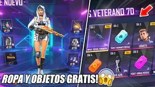 "CORRE" TRUCO PARA TENER ROPA Y OBJETOS GRATIS EN FREE FIRE! 2022 (FUNCIONA) *Evento oculto*