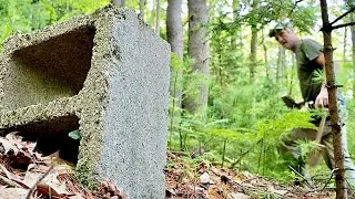 From the side of a pond and halfway up a mountain you can always find fragments of the past