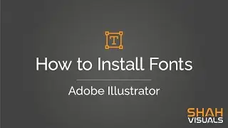 Learn to install fonts like a pro | How to Install and apply fonts Arabic and English in Illustrator