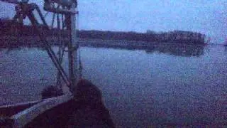 Вечерние покатушки на буере 20.12.2014 Гомель