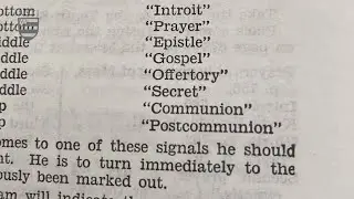 Parts of the Latin Mass by Dr. Taylor Marshall