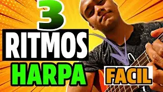 Aula de Ritmo violão GOSPEL | 3 Ritmos FÁCEIS Para tocar vários hinos da HARPA
