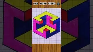 Easy 3d illusion 🥰🥰 #trending_ #youtubeshorts_