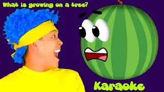 What is growing on a tree? (Karaoke) | D Billions Kids Songs