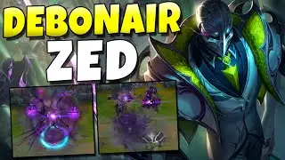 New DEBONAIR ZED Is So NUTTY!! #1 Zed Skin EVER - League of Legends