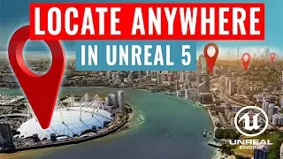 Accurately Locate anywhere in the world in 3D! (Unreal Engine and Google Maps)