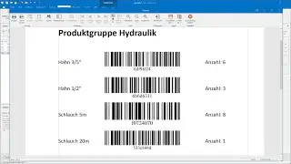 Wie Master-Detail Serienbrief mit BarCode generieren