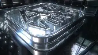 3D Metal & Glass Text or Logo Intro Template After Effects Projects