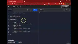 #45 Ternary Operator in C | Positive or Negative | C for Beginners | C in Tamil | C program in Tamil