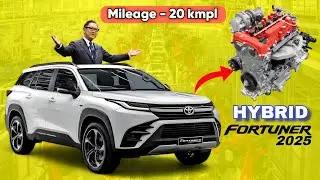 2025 Fortuner's New Hybrid Engine will Kill the Diesel SUVs