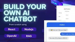 Build Your Own AI Chatbot using React + Node.js + OpenAI (Hindi) | Full Series Part 1