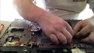 Dell M6400 M6500 Tear Down for Cleaning