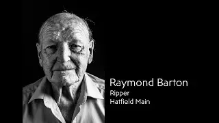 A Rich Seam: Live portrait session of Ray Barton by Laurence Edwards