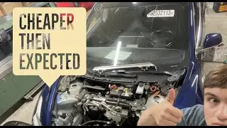 REBUILDING A TOTALED TESLA FOR MY DAD! PT2 
